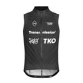 PAS NORMAL STUDIOS TKO Mechanism Rain Gilet AW23 - Black Transmission