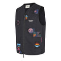 PAS NORMAL STUDIOS TKO Off Race Cotton Twill Vest SS24 - Charcoal