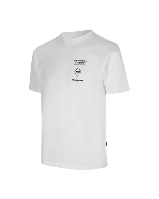 PAS NORMAL STUDIOS TKO Off Race Tshirt AW22 - White