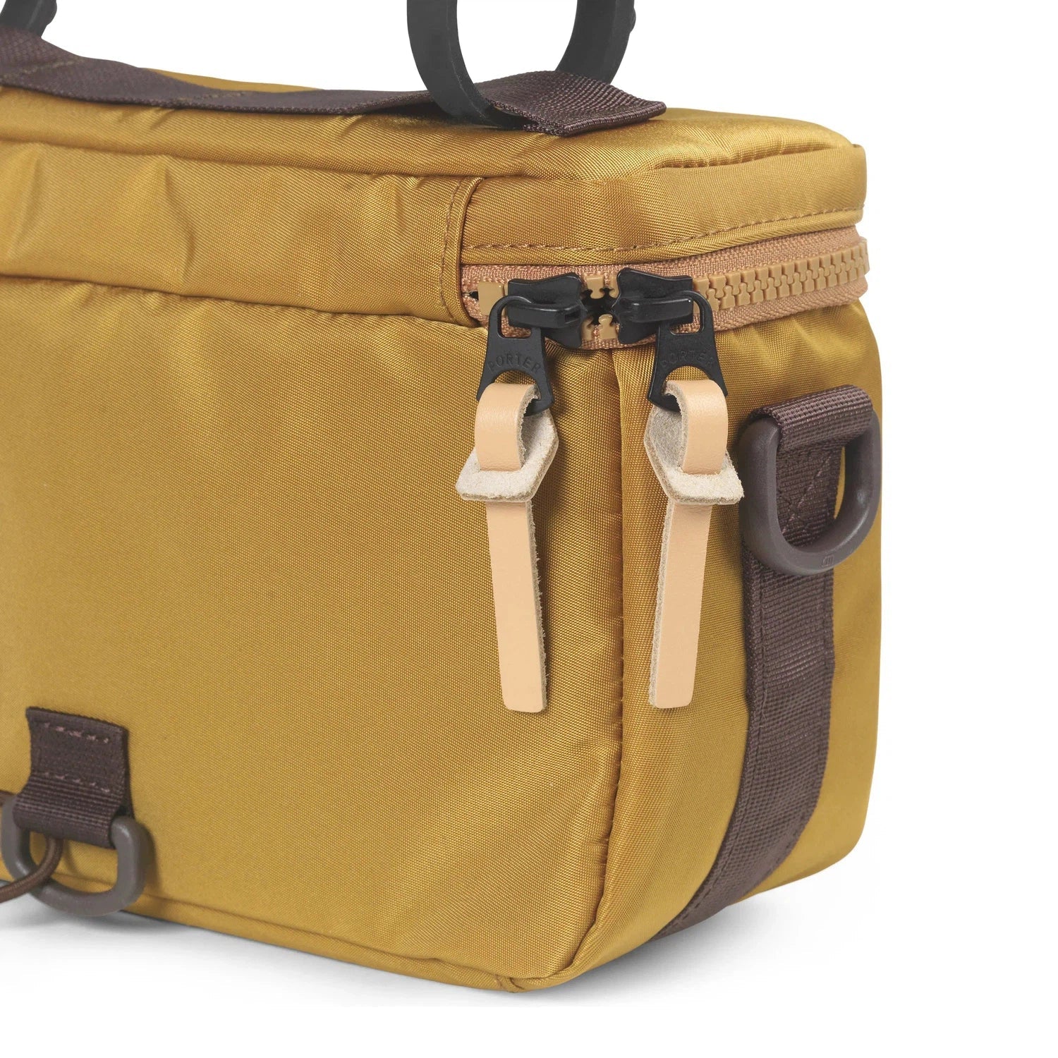 PAS NORMAL STUDIOS Yoshida Porter Handlebar Bag '23 - Yellow PAS NORMAL STUDIOS Yoshida Porter Handlebar Bag '23 - Yellow