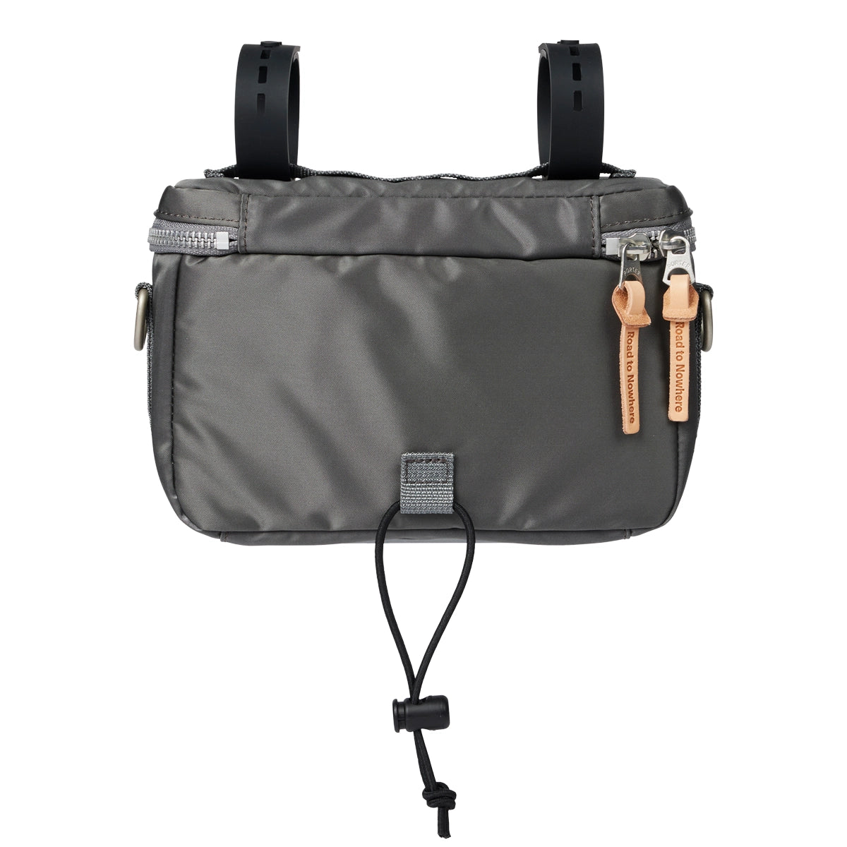 PAS NORMAL STUDIOS Yoshida Porter Handlebar Bag '24 - Grey PAS NORMAL STUDIOS Yoshida Porter Handlebar Bag '24 - Grey