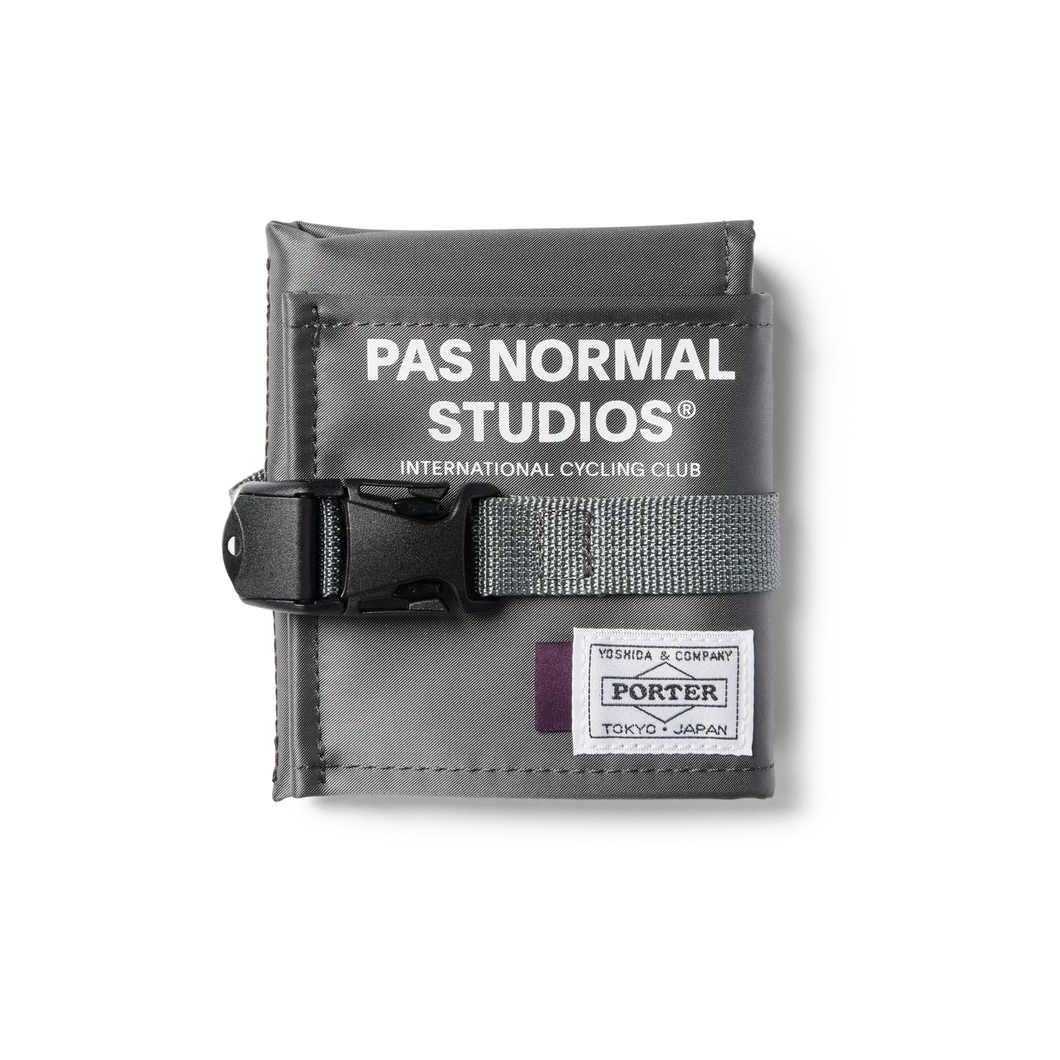 PAS NORMAL STUDIOS Yoshida Porter Saddle Bag '24 - Grey | Velodrom