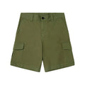 PAUL SMITH Cargo Skater Short - Olive-Casual Shorts-5059674434173