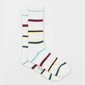 PAUL SMITH Cillian Stripe Socks - White-Casual Socks-5059970833311