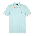 PAUL SMITH Polo Reg Fit SS Zebra Badge - Blue-Sweatshirts-19041158
