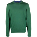 PAUL SMITH Pullover Crew Neck - Esmerald Green-Sweatshirts-5059674683366