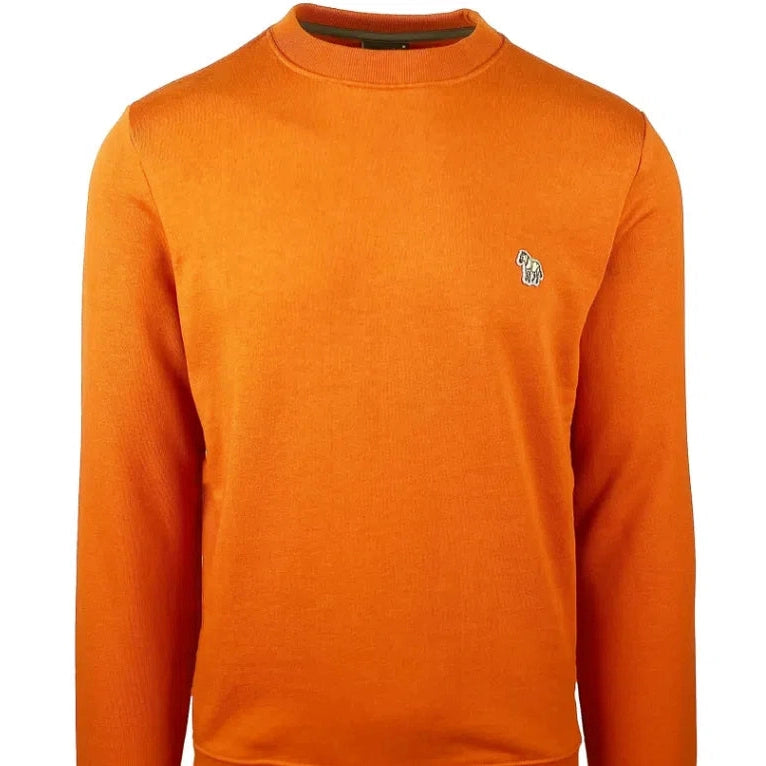 PAUL SMITH Pullover Crew Neck - Orange-Sweatshirts-5059970139857