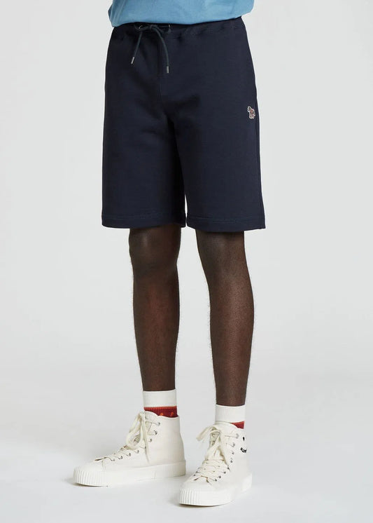 PAUL SMITH Short Zebra - Navy-Casual Shorts-5059405954628