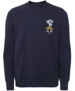 PAUL SMITH Sweatshirt PSNA Zebra - Navy-Sweatshirts-5059674480163