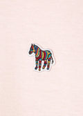 PAUL SMITH Tshirt SS Women Zebra Logo - Pale Pink-T-Shirts-