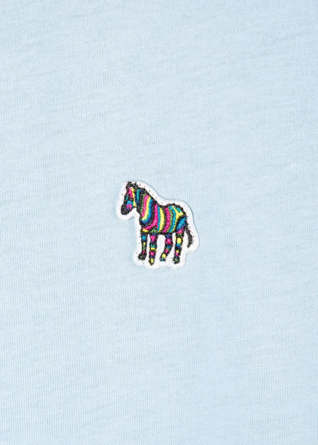 PAUL SMITH Tshirt SS Zebra Logo - Light Blue-T-Shirts-