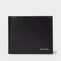 PAUL SMITH Wallet Billfold Signature Stripe - Black-Wallets-5059553000246
