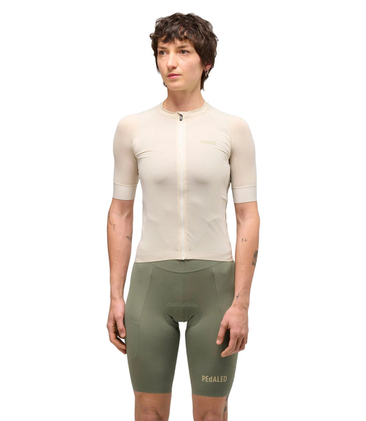 PEDALED Element Lightweight Women Jersey - Off White