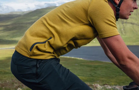PEDALED Jary Merino Jersey - Mustard-Jerseys-