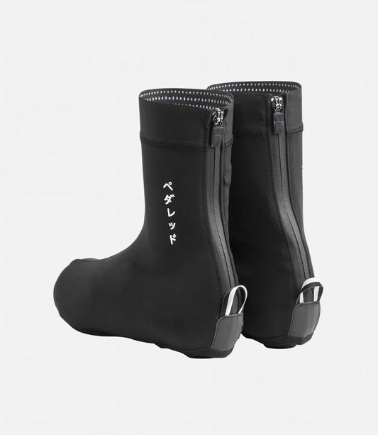 PEDALED Shawa Rain/Wind Overshoes - Black-Overshoes-