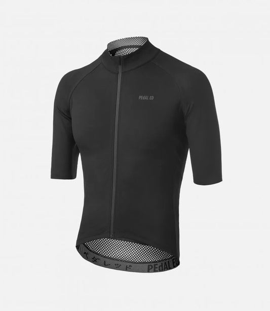PEDALED SHAWA Waterproof Jersey - Black-Jerseys-