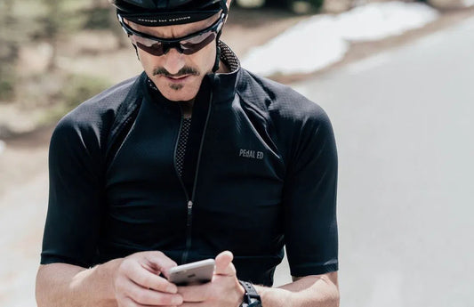 PEDALED SHAWA Waterproof Jersey - Black-Jerseys-