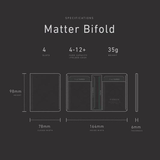 PIONEER Matter Bifold Wallet - Earth-Wallets-850014304379