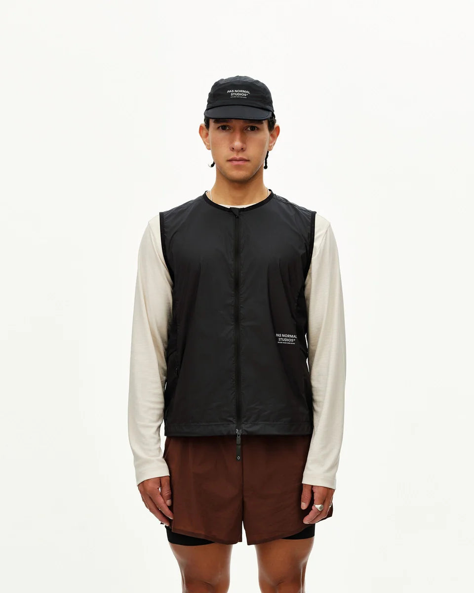 PAS NORMAL STUDIOS Balance Windproof Vest - Black