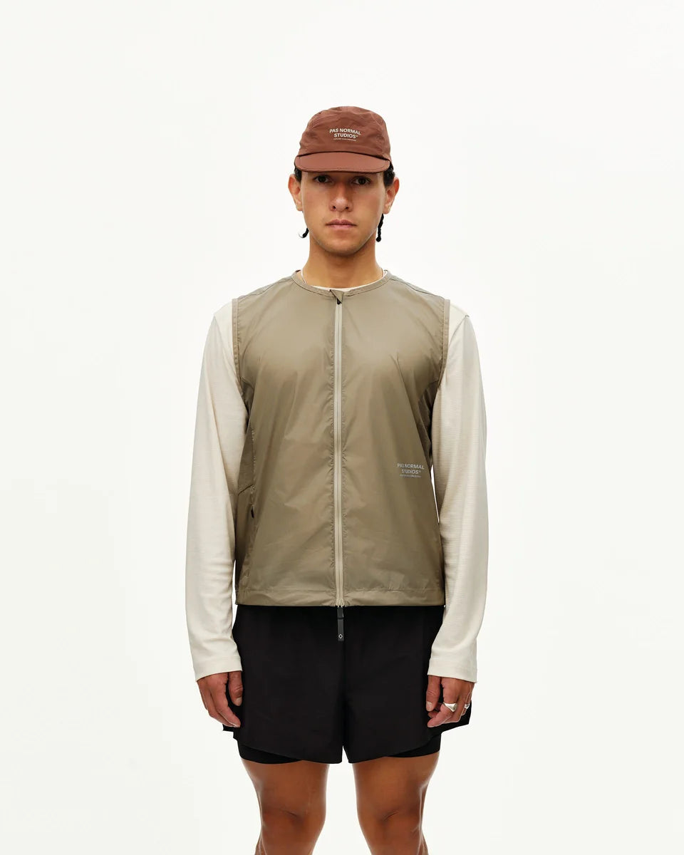 PAS NORMAL STUDIOS Balance Windproof Vest - Dusty Earth
