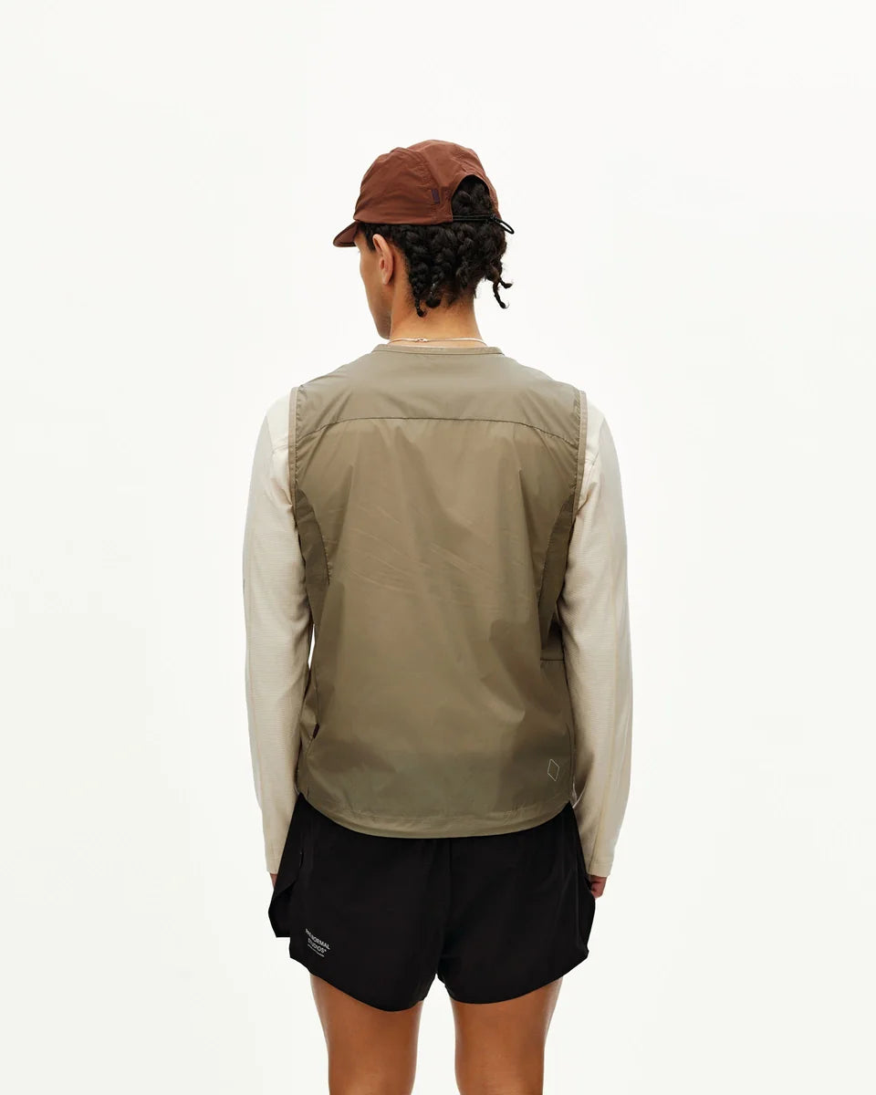 PAS NORMAL STUDIOS Balance Windproof Vest - Dusty Earth