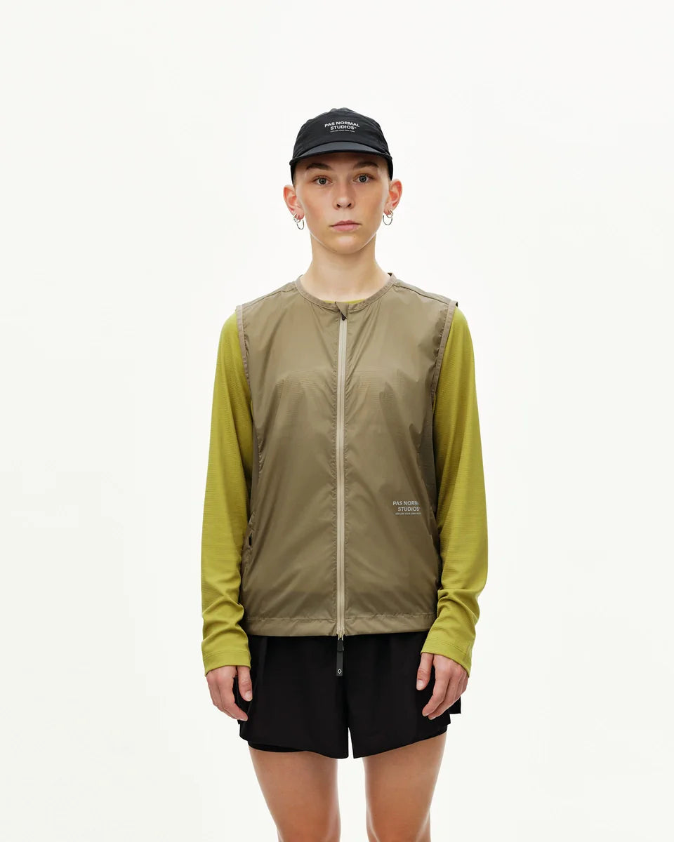 PAS NORMAL STUDIOS Balance Windproof Vest - Dusty Earth