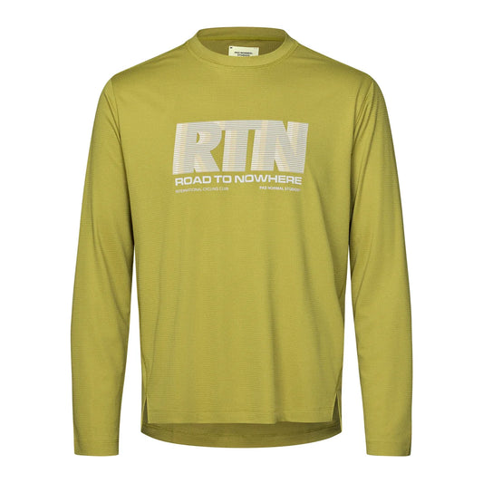PAS NORMAL STUDIOS Men Balance Long Sleeve T-Shirt - Dark Lime