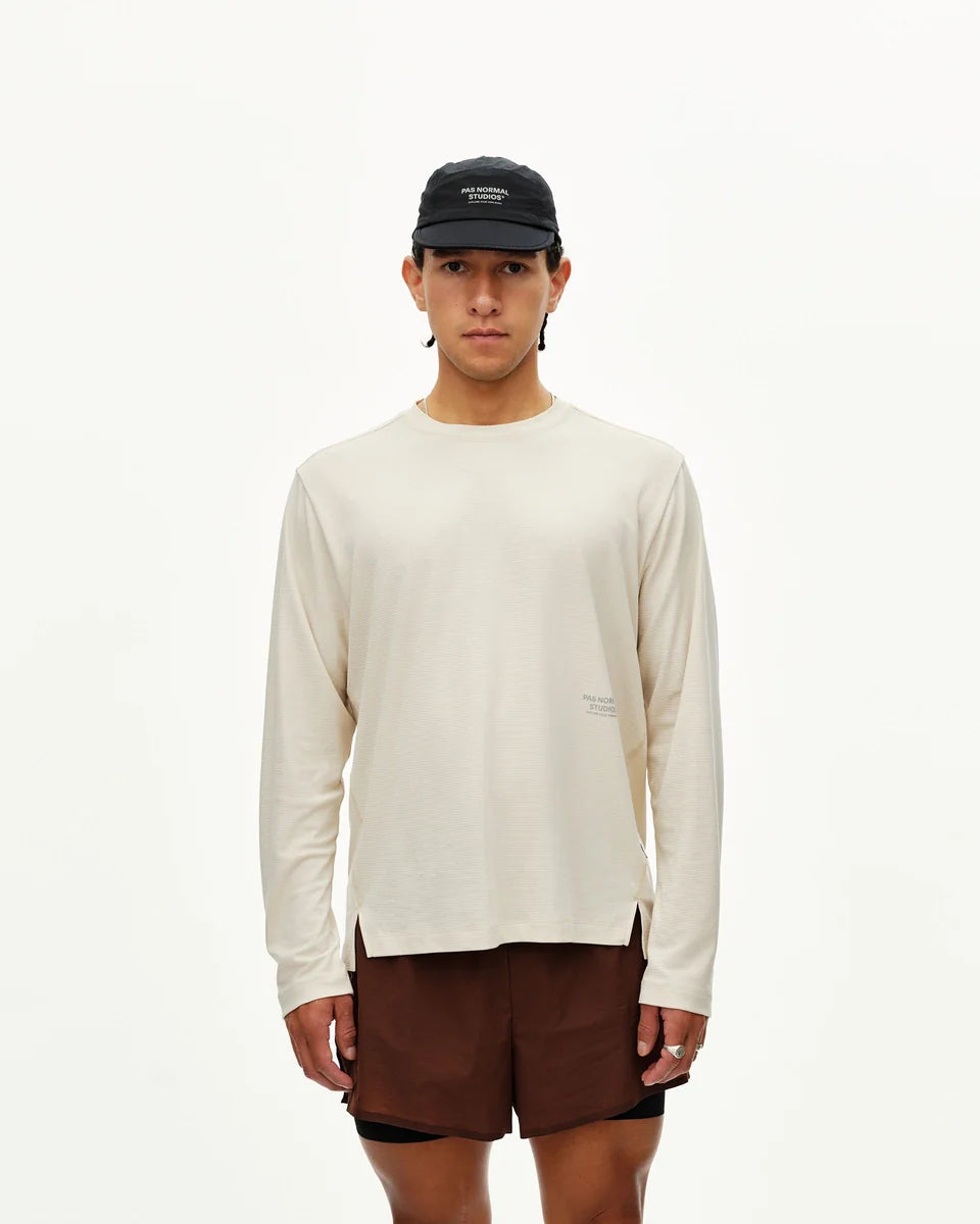 PAS NORMAL STUDIOS Men Balance Long Sleeve T-Shirt - Sand