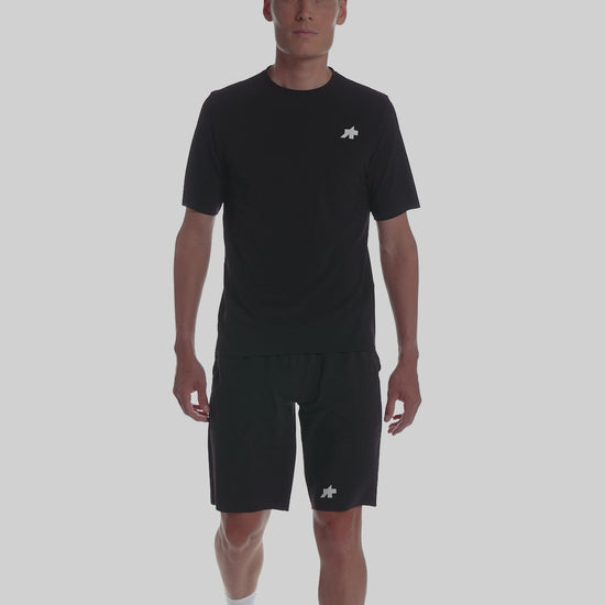 ASSOS Tactica Post Ride Tee Black product video