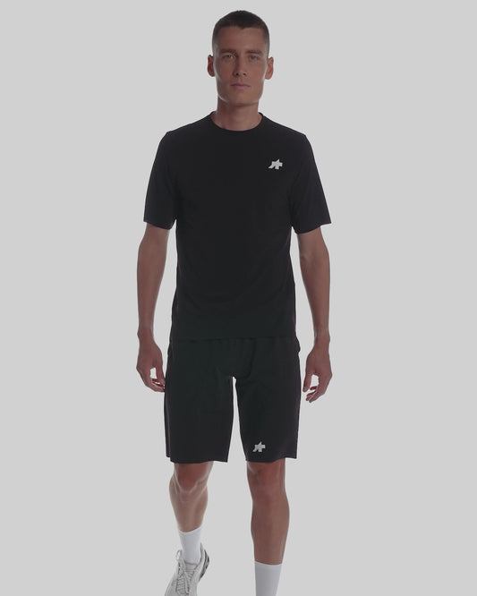 ASSOS Tactica Post Ride Tee Black product video