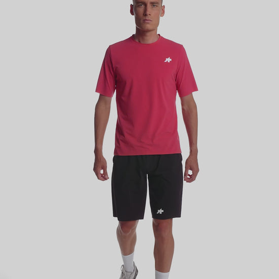 ASSOS Tactica Post Ride Tee Red product video