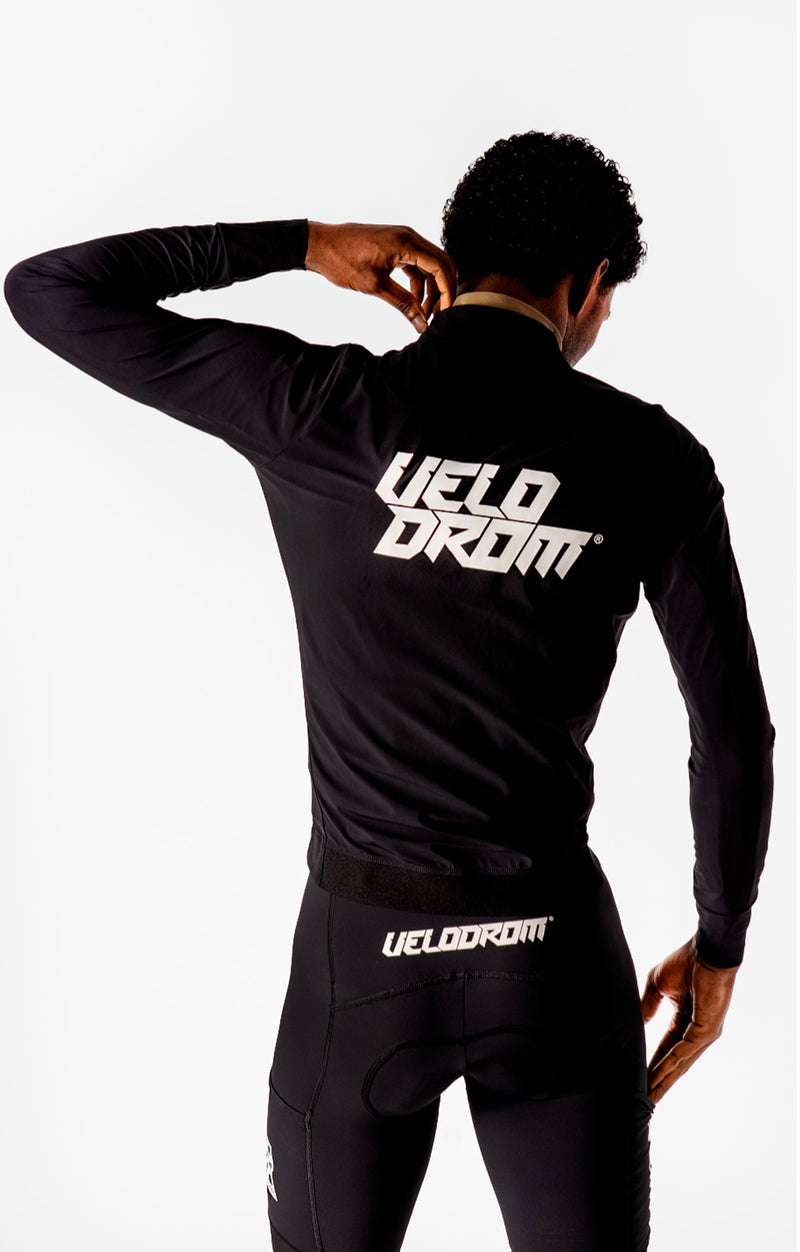 VELODROM RaceDay Light Jacket 3.0 - Black/White