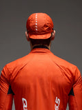 Q36.5 Rain Gorra - Check Orange