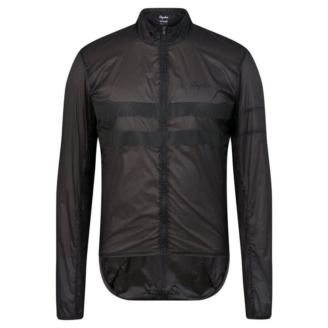 RAPHA Brevet Flyweight Wind Jacket - CBN Carbon Grey | Velodrom