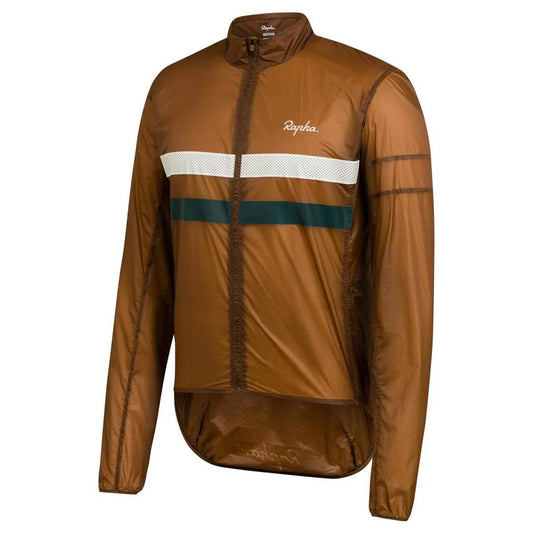 RAPHA Brevet Flyweight Wind Jacket - EMP Brown-Velodrom