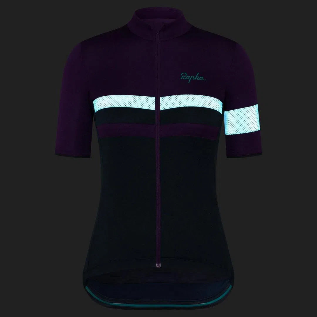 RAPHA Brevet II Women Jersey Purple Velodrom CC