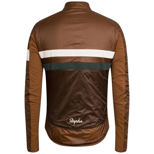 RAPHA Brevet Insulated Jacket - Brown EMP-Velodrom