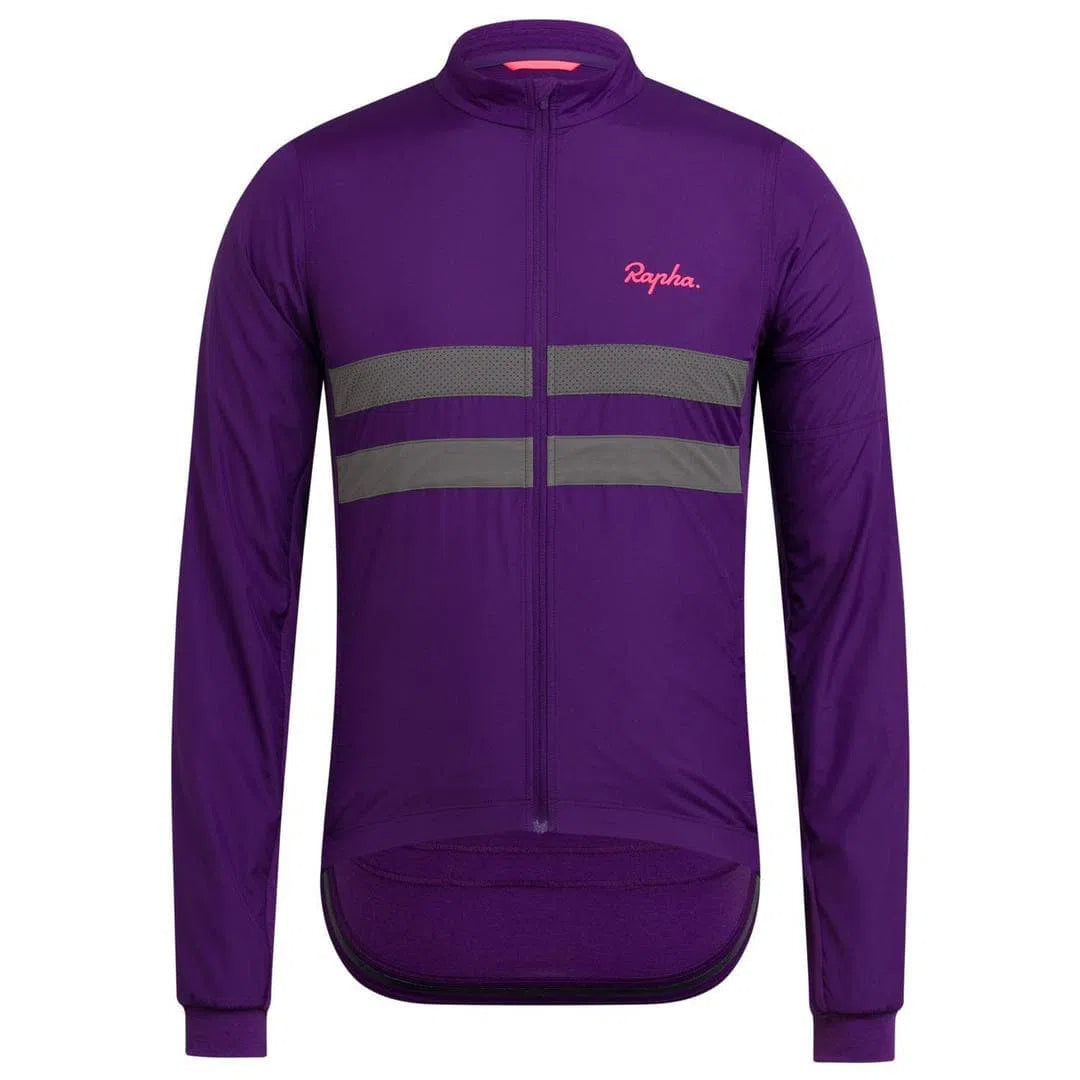 RAPHA Brevet Windblock Jersey - Purple | Velodrom Cycling Store RAPHA Brevet Windblock Jersey - Purple | Velodrom Cycling Store