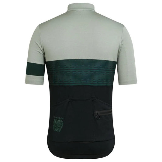 RAPHA Classic Climbs Jersey - BIG Black/Iceberg Green Default Rapha 