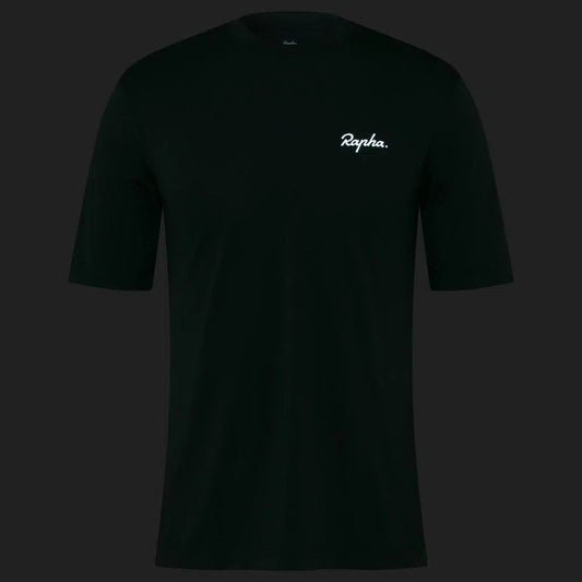 RAPHA Commuter Reflective T Shirt - Dark Green Default Rapha 