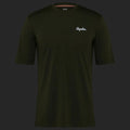 RAPHA Commuter Reflective T Shirt - Dark Olive Marl Default Velodrom Barcelona 