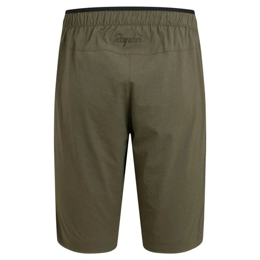 Rapha COMMUTER SHORTS - Dark Olive Default Velodrom Barcelona 