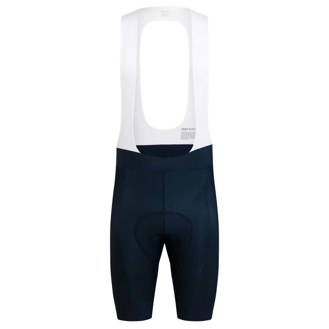 RAPHA Core Bib Shorts - DNW Dark Navy White | Velodrom Cycling