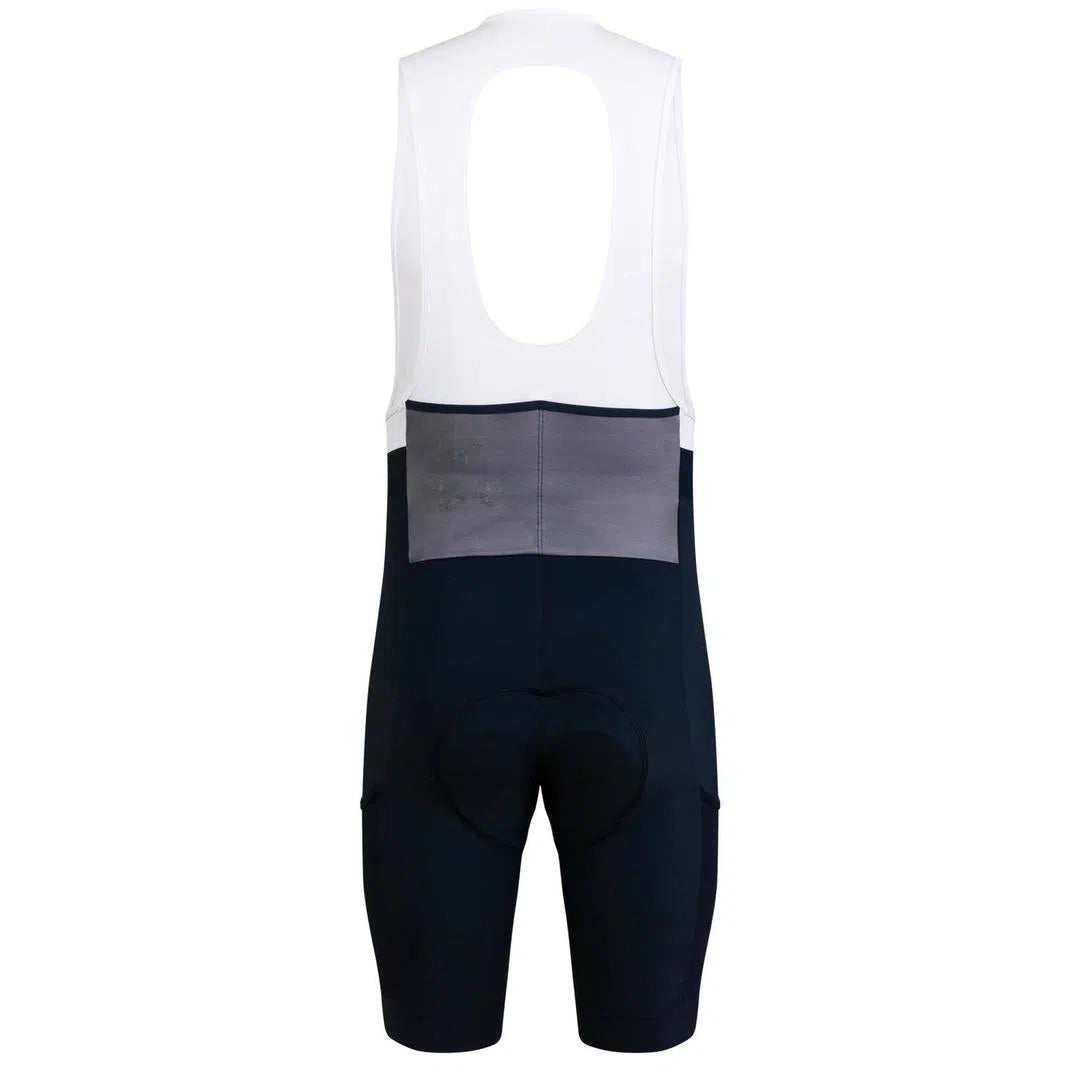 RAPHA Core Cargo Bib Shorts DNW Dark Navy White Velodrom CC