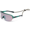 RAPHA Explore Glasses - BGR Green Black Mirror Lens-Velodrom