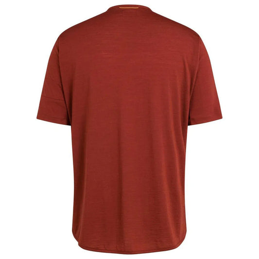 RAPHA Explore Merino Tshirt - FBR Brick-Velodrom
