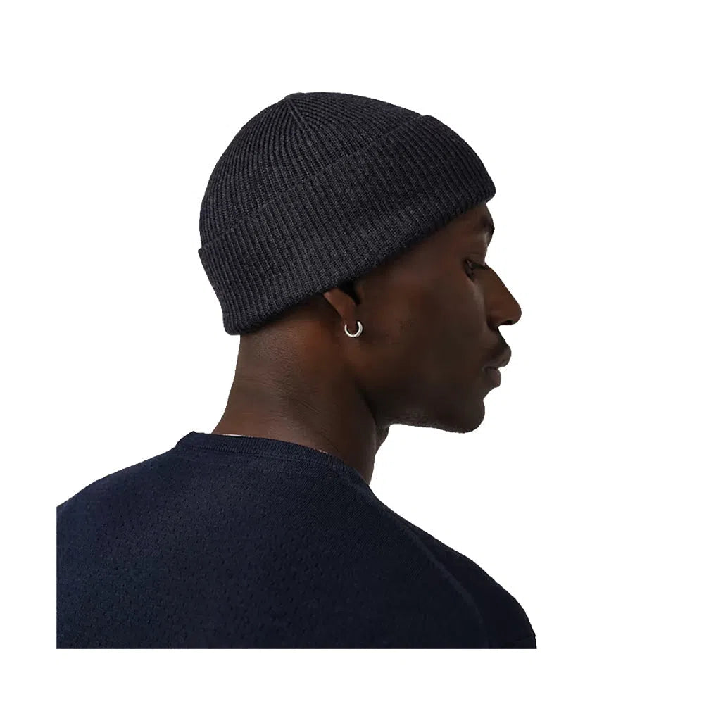 RAPHA Logo Beanie AW2023 CHA Charcoal Velodrom CC