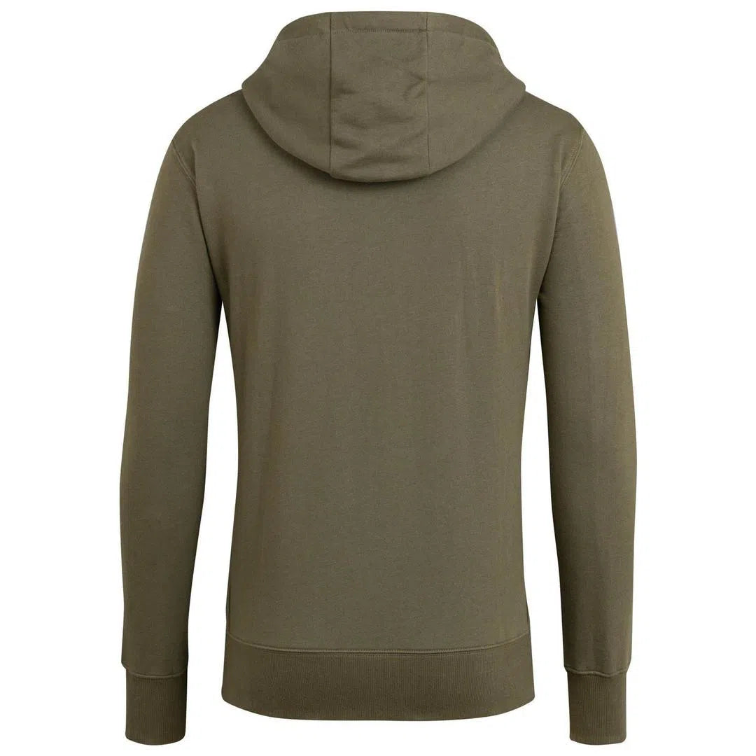 RAPHA Logo Hoodie - Dark Olive-Velodrom