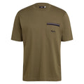 RAPHA Logo Pocket Tshirt - Dark Olive-Velodrom
