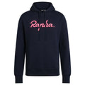 RAPHA MEN LOGO PULLOVER HOODIE - Dark Navy/Pink Default Velodrom Barcelona 